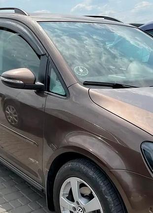 Ветровики на окна (4 шт, hic) для volkswagen touran 2010-2015 гг