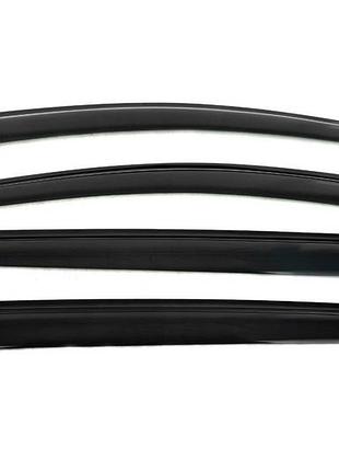 Ветровики на окна (4 шт, hic) для ford edge 2006-2014 гг