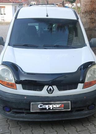 Дефлектор капота 2004-2008 (eurocap) для renault kangoo