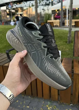 Кросівки asics gel cumulus, хакі (літні) 2828-6