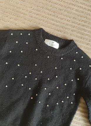 Кофта h&m чорна на 3-4 роки 3