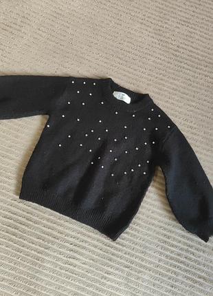 Кофта h&m чорна на 3-4 роки