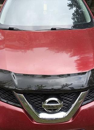 Дефлектор капота (eurocap) для nissan x-trail t32/rogue 2014-2021 гг
