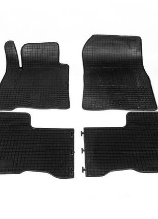 Резиновые коврики (4 шт, polytep, 2007-2021) для toyota land cruiser 200