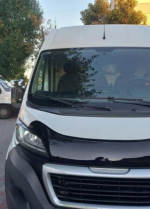 Дефлектор капота 2014-2026 (eurocap) для peugeot boxer