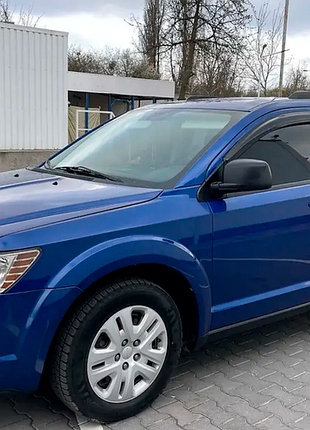 Ветровики на окна (4 шт, hic) для dodge journey 2008-2020 гг