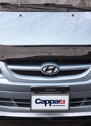 Дефлектор капота 2006-2026 (eurocap) для hyundai getz 2002- гг