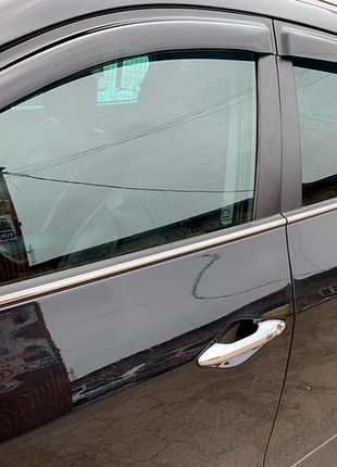 Ветровики на окна (4 шт, hic) для hyundai ix-35 2010-2015 гг