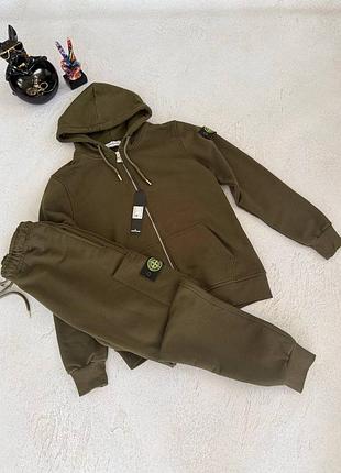 Спортивний костюм stone island khaki