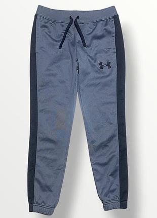 Оригінальні спортивні штани under armor 128-137 см тренувальні штани на хлопчика