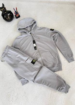 Спортивний костюм stone island grey