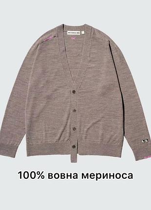 100% вовна мериноса, колаборація uniqlo з anya hindmarch