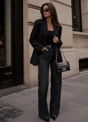 Маленька сумочка kurt geiger carvela з кристалами, простою чорною задньою частиною та ручкою-ланцюжком