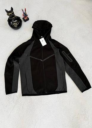 Зіп-кофта nike tech fleece black