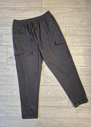 Мужские брюки-карго zara