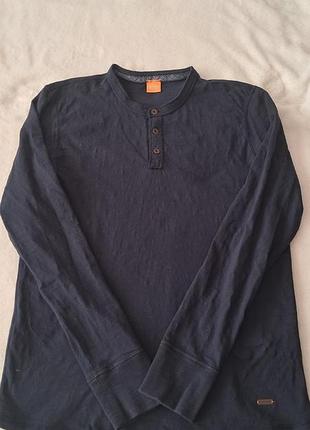 Лонгслив (футболка с длинным рукавом) boss hugo boss (линейка boss orange)