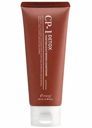 Кондиціонер заспокійливий для шкіри голови cp-1 detox scalp conditioner 100 мл з імбирем прополісом медом