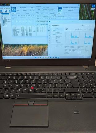 Ноутбук lenovo thinkpad t550|intel core i5-5300u|16gb|256gb|15.6 fullhd|win11