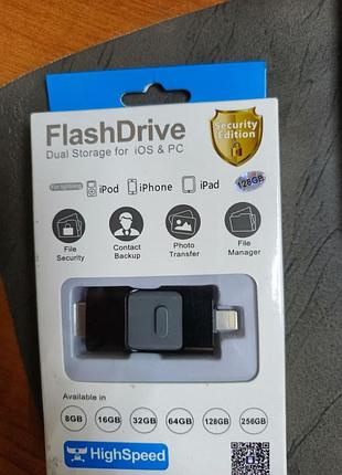 Флэш-накопитель Беззубикn type-c / usb 3.0 (128 gb) 2