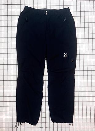 Трекінгові штани haglöfs vandra ramble  на мембрані gore-tex знизу на утяжках