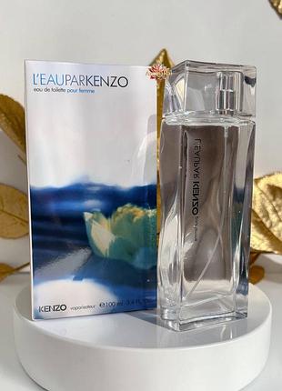💧 качественная женская туалетная вода kenzo l'eau kenzo pour femme (кэнзо пур фемме) 100 мл