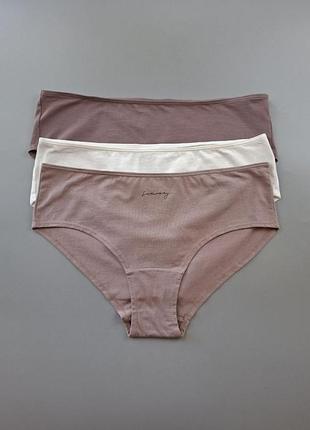 Комплект из 3х трусиков h&m