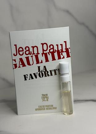 Jean paul gaultier la favorite парфумована вода для жінок 1.5ml