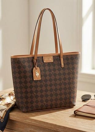 Брендова сумка-тоут, шопер u.s. polo assn оригінал
