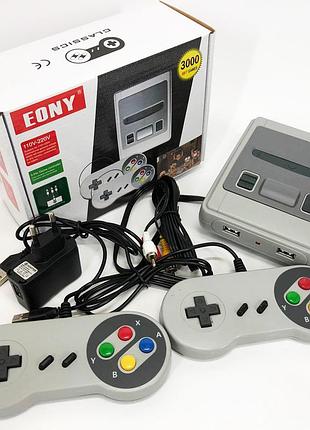 Консоль игровая с джойстиками retro lh-2221 3000 игр, приставка с джойстиком для второго игрока