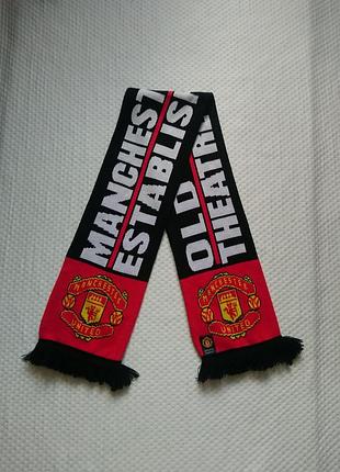 Шалик шарф спортивний manchester united