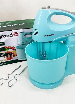 Міксер vilgrand vhm3017b blue