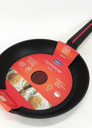 Сковорода magio mg-1173 кованная антипригарная 26 см, сковорода с толстым дном, удобная на кухню