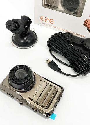 Автомобільний відеореєстратор dvr e26 1080p, пристрій для автомобіля з відеореєстратором