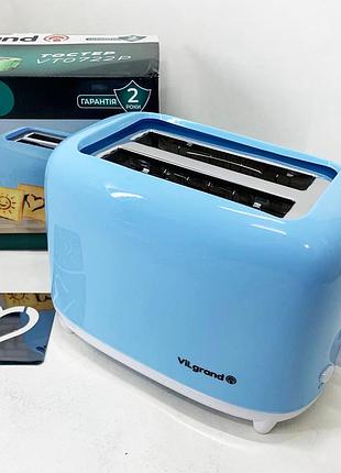 Тостер vilgrand vt0722p blue