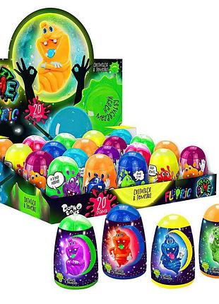 Слайм "danko toys""crazy slime" колба укр (20), шт