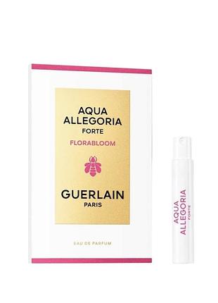 Пробник парфумована вода унісекс guerlain aqua allegoria florabloom forte 1мл