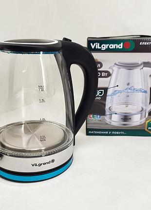 Електрочайник vilgrand vl1188gk 1800вт 1.8л
