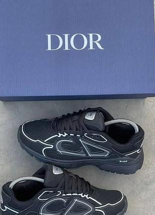 Кросівки christian dior b30 black