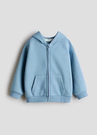 Тепла кофта з трикотажу на флісі h&m