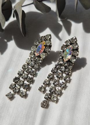 Серьги клипсы чехословакия