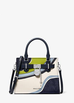 Сумка michael kors hamilton small patchwork satchel 2