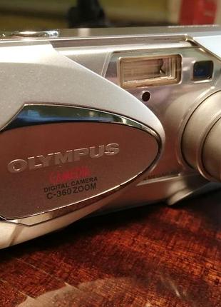 Цифровий фотоапарат olympus camedia c-360 zoom