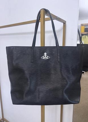 Большая  сумка шоппер vivienne westwood
