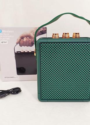 Портативная колонка marshall stockwell bt w2 green