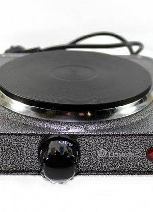 Настільна електроплита domotec ms-5821 на одну конфорку дискова електрична плитка