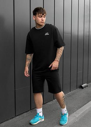 Молодіжний комплект на літо staff de black oversize