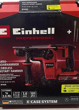 Аккумуляторный перфоратор einhell professional tp-hd 18/28 li bl +4 kit (4514274) новый! 4