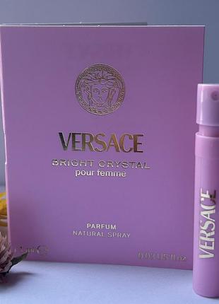 Оригінал пробник парфум духи versace bright crystal parfum