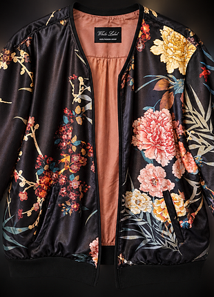 Бомбер white label (rofa fashion group) xs-s