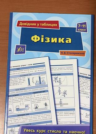 Книга физика. справочник в таблицах (7–11 классы) н. в. столяревская